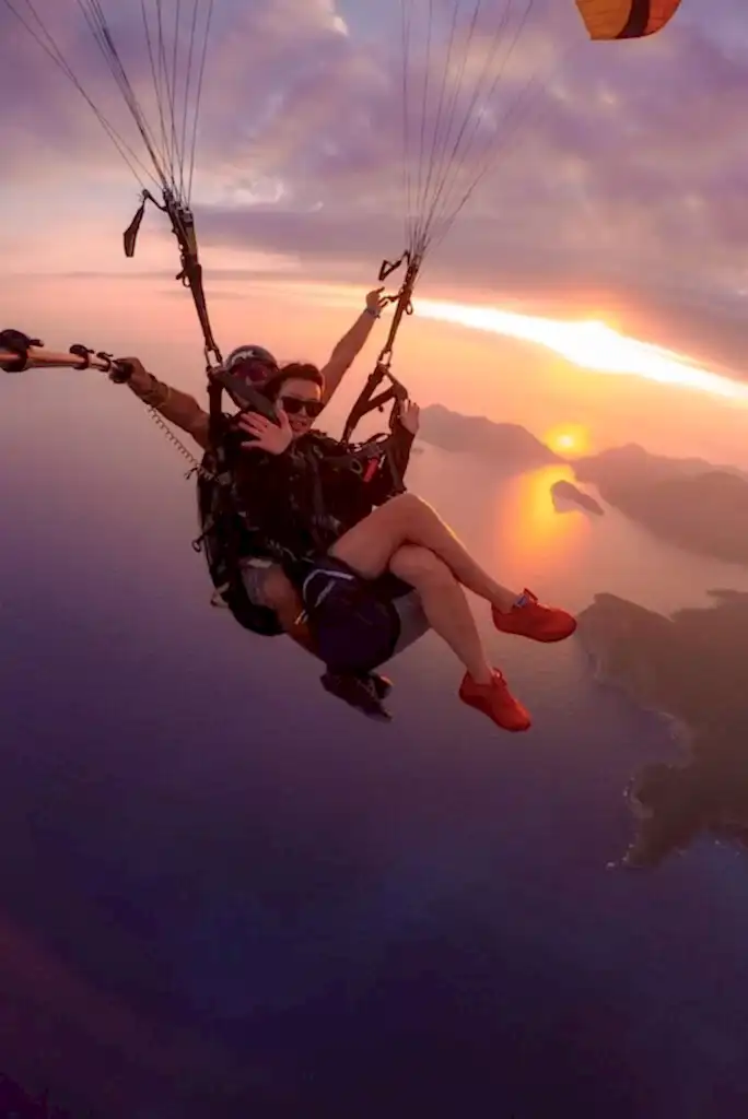 ölüdeniz fethiye babadağ yamaç paraşütü